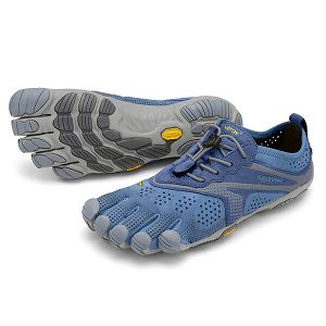 Vibram V-Run Blue/Blue Womens Running Shoes | India-718069